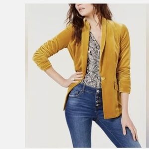 Velvet blazer